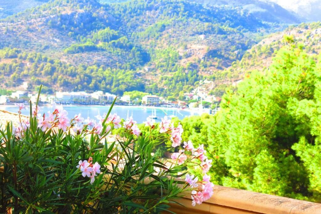 Apartamento Gran Terraza Privada Y Vistas Al Mar Port De Soller Luaran gambar